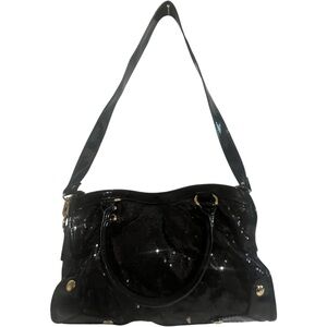 Gianni Bini Beautiful Bag black embelleced with sequins zipper NWT bling party